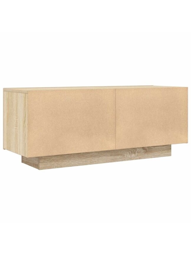TV kapp, tamm, 100x35x40 cm, töödeldud puit 5
