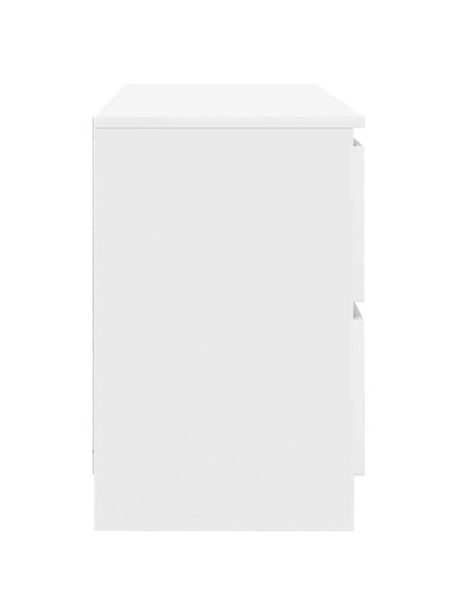 TV cabinet, white, 100 × 35 × 54 cm, processed wood 6 TV cabinet, white, 100 × 35 × 54 cm, processed wood 6