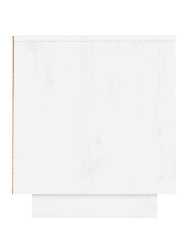 Telerialus, valge, 140x35x40 cm, täispuidust mänd 5