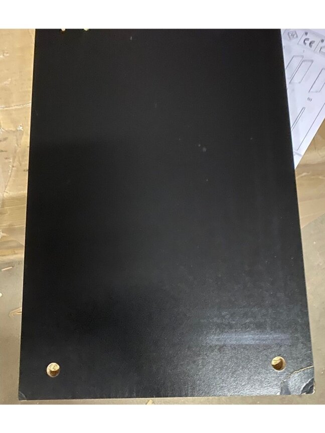 Televizoriaus spintelė su LED apšvietimu, juoda, 100x35x40cm 14