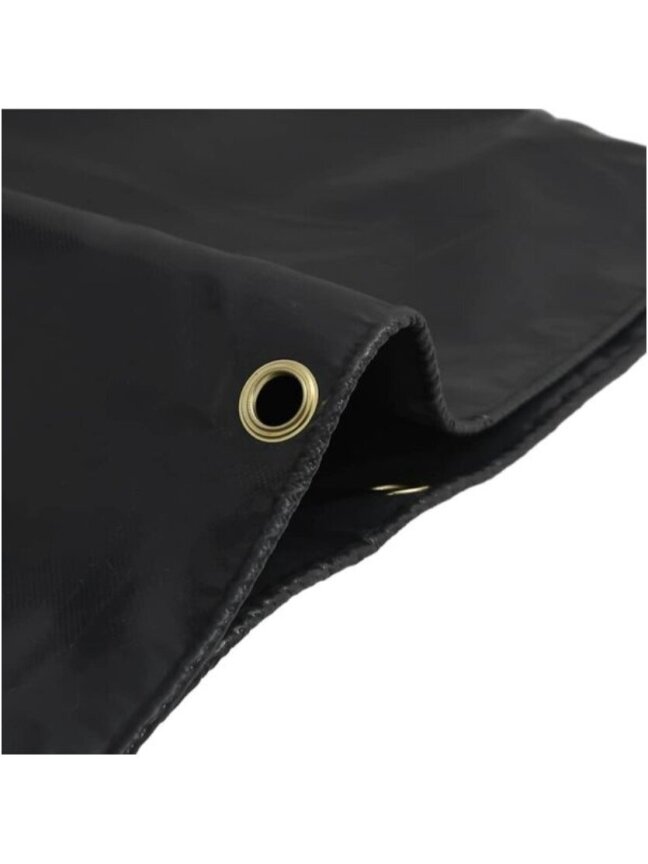 Tarpaulin, anthracite color, 2.5 × 4.5 m, 650 g/m² 4