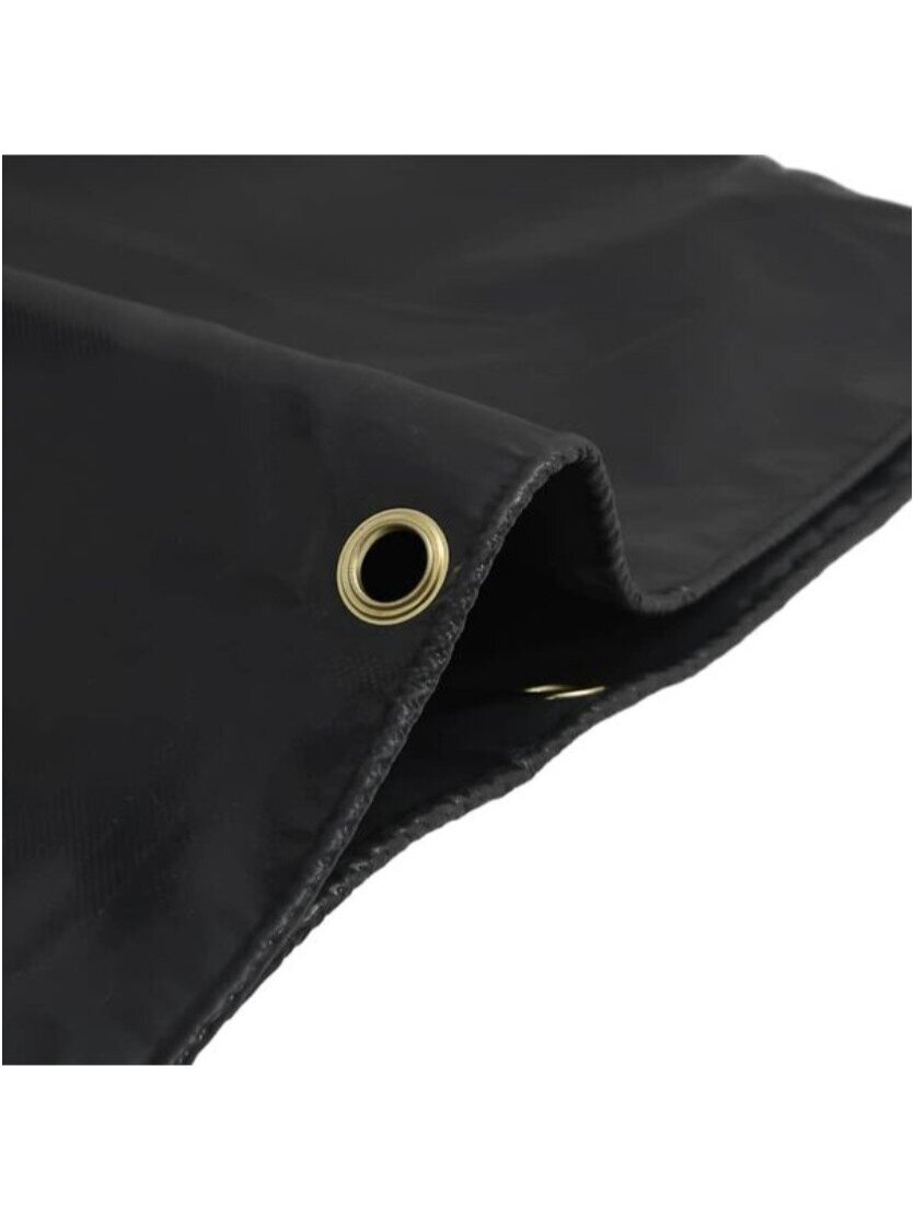Tarpaulin, anthracite color, 2.5 × 4.5 m, 650 g/m² 4