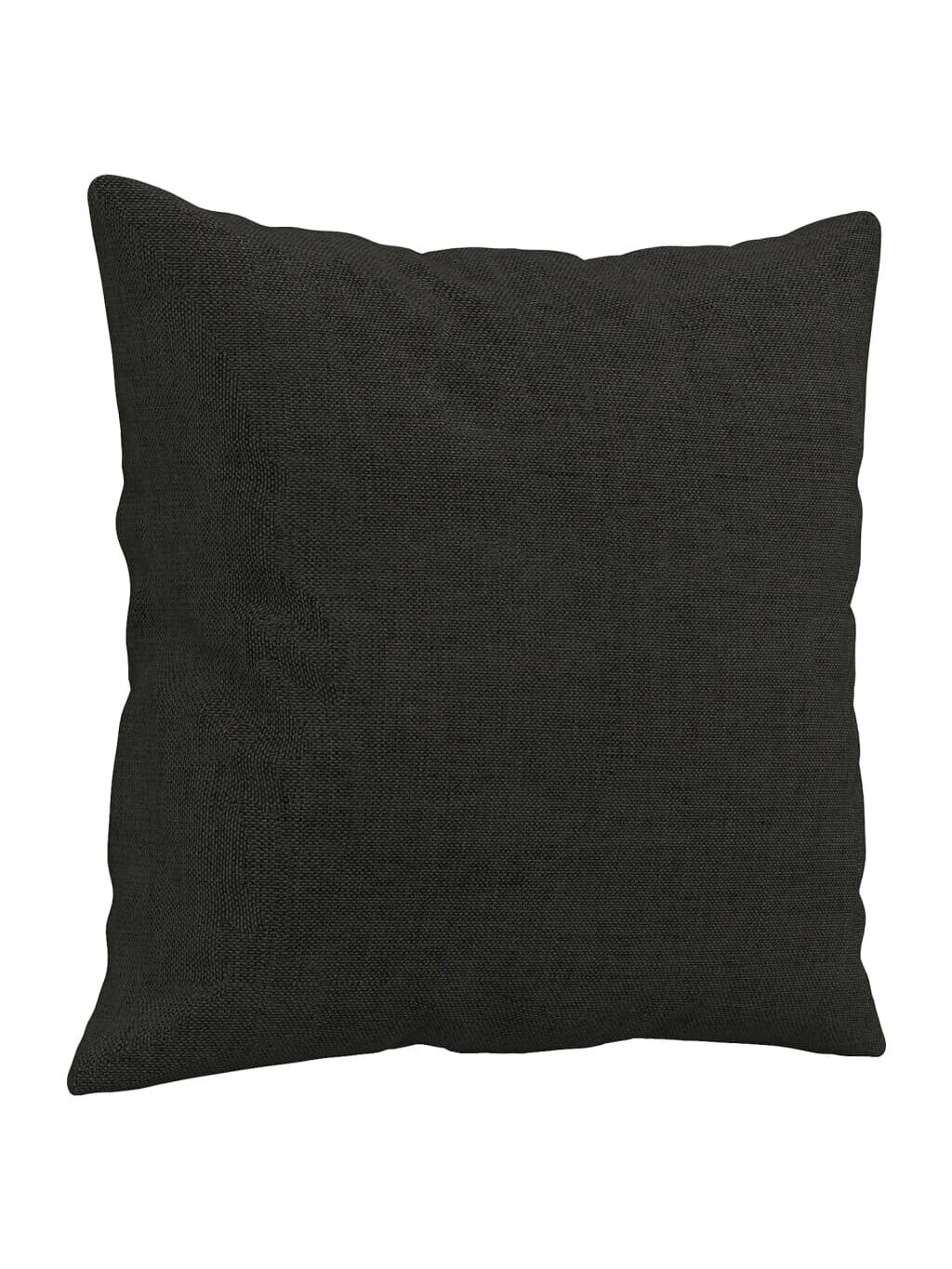 Three-seater sofa with cushions, black, 180 cm, fabric 5 Three-seater sofa with cushions, black, 180 cm, fabric 5