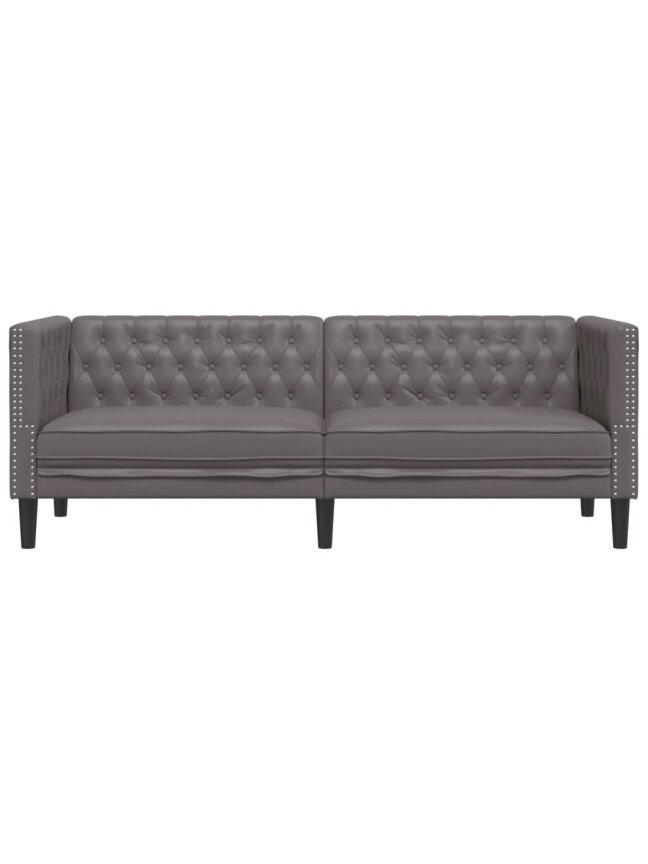 3-Seater Chesterfield Sofa 1