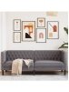 Trivietė chesterfield sofa