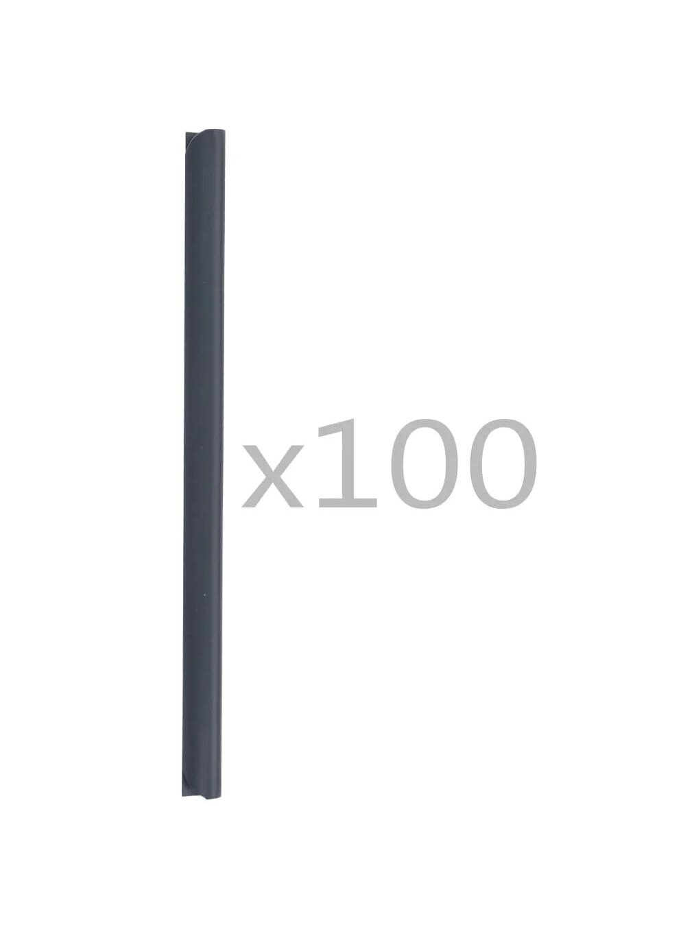 Piirdepaelte hoidjad, 100 tk, antratsiit, PVC
