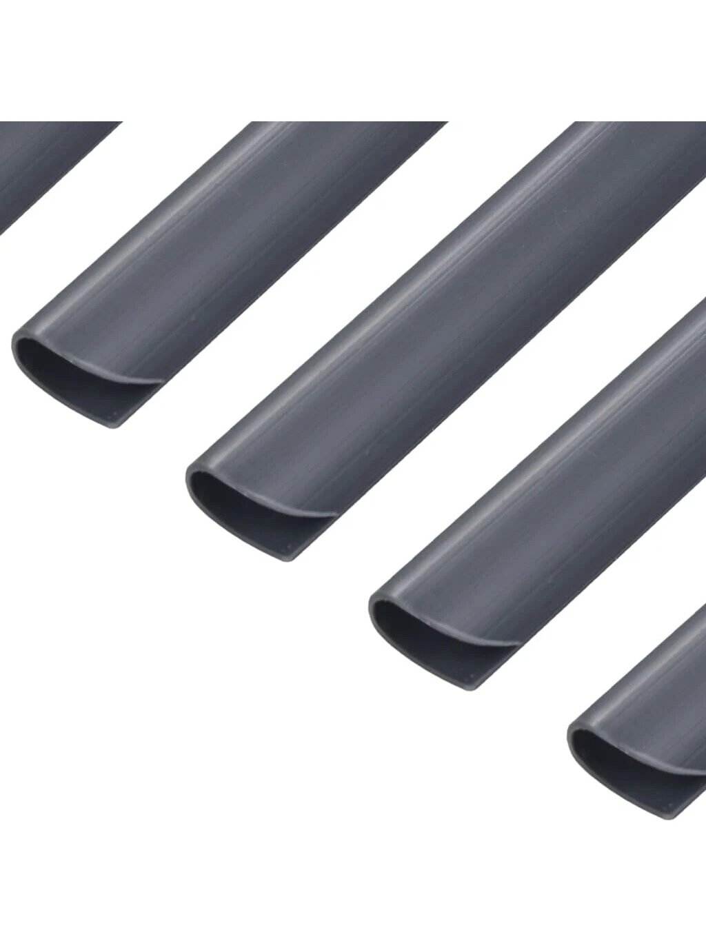 Piirdepaelte hoidjad, 100 tk, antratsiit, PVC 2