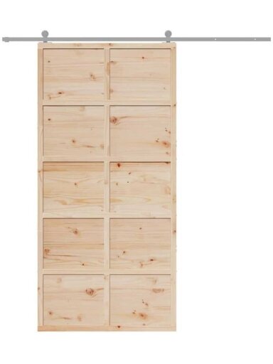 Lauda uks, 100 × 208 cm, täispuidust mänd
