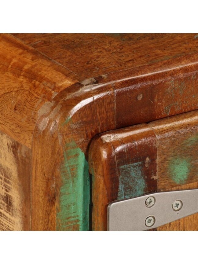 TV spintelė, 120x30x37cm, perdirbtos medienos masyvas 5