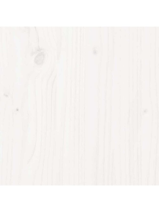 Barn Style Door, White, 80x208 cm, Solid Pine Wood 1