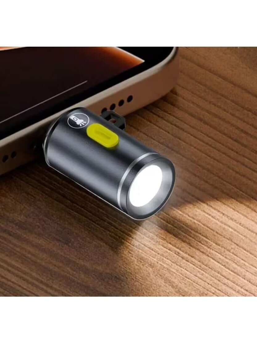 Type-C kaasaskantav tasku LED-taskulamp – eriti ere käeshoitav lamp