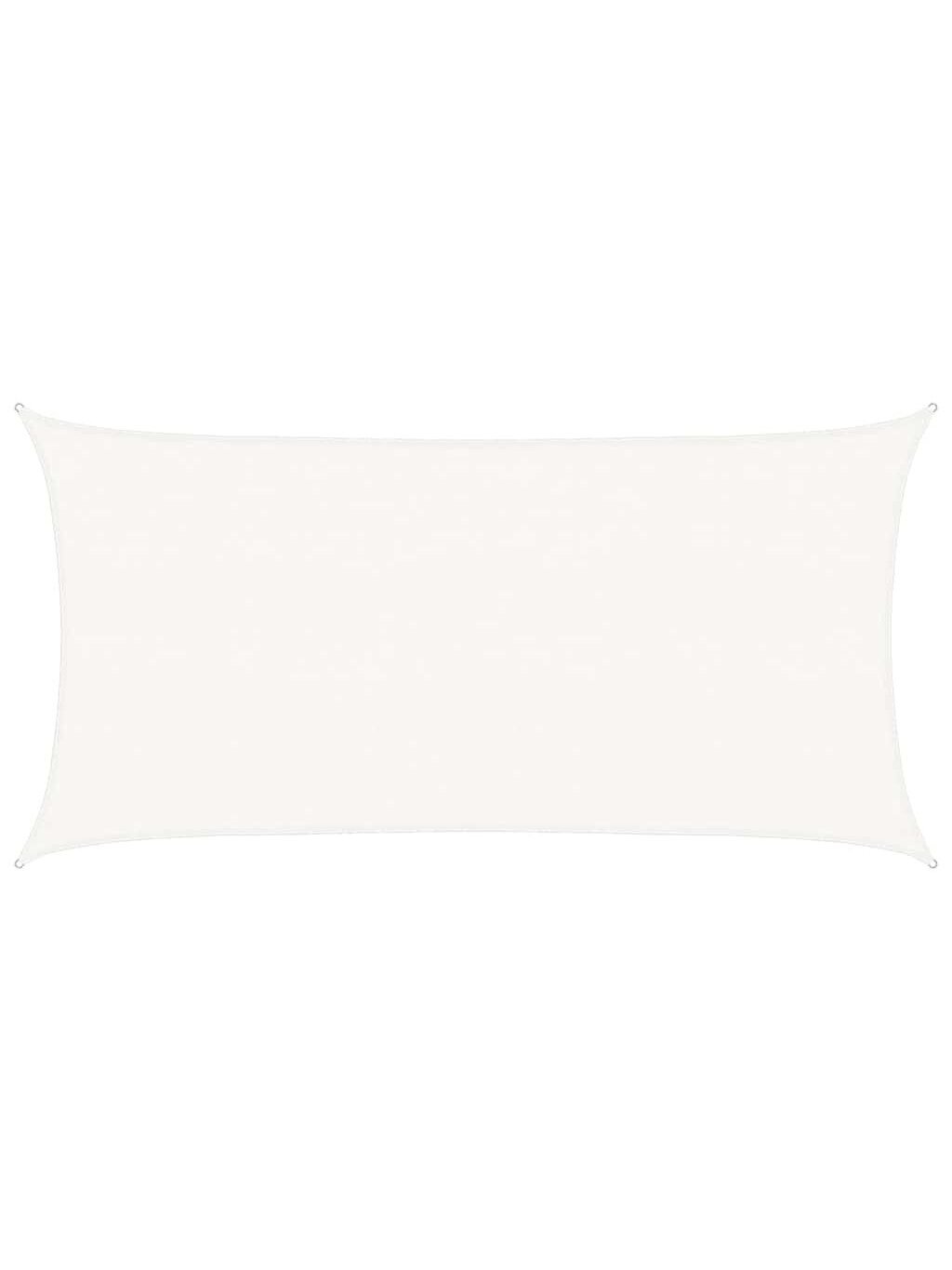 Uždanga nuo saulės, baltos spalvos, 2x3,5 m, HDPE, 160 g/m² 1