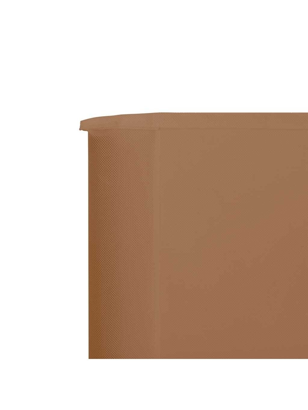 Uždanga nuo vėjo, 5 plokštės, taupe spalvos, 600x160cm, audinys 2