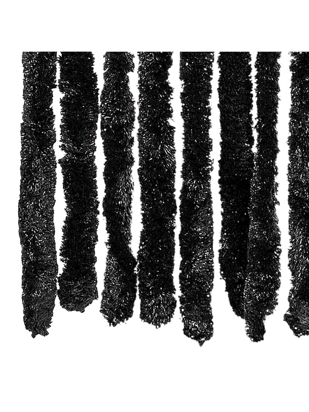 Insect screen curtain, anthracite color, 100×220 cm, chenille 4