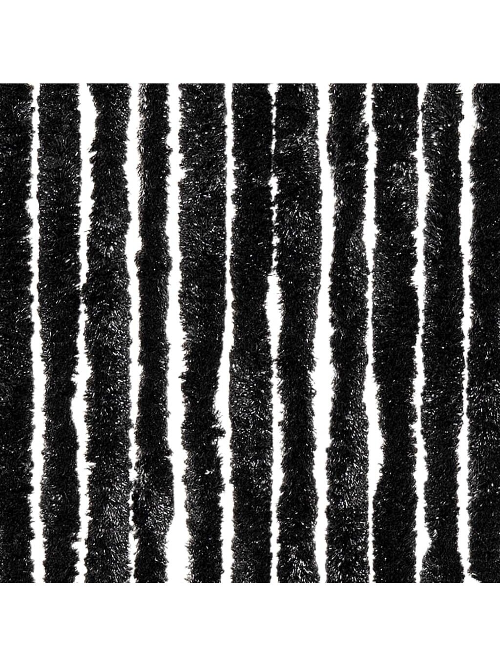 Insect screen curtain, anthracite color, 100×220 cm, chenille 5