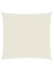 Sun Shade Sail, Cream, 7 × 7 m, Oxford Fabric, Square