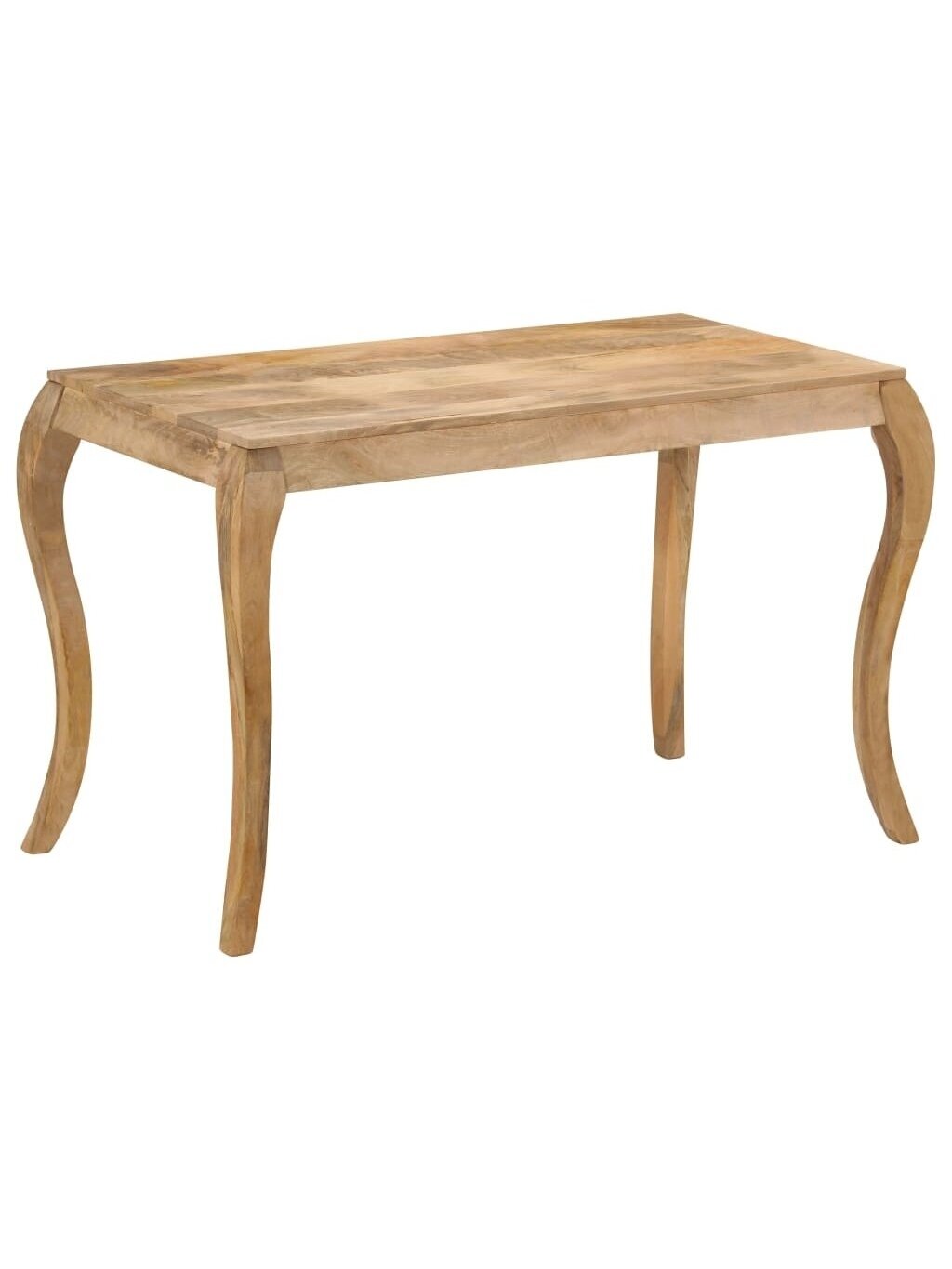 Dining table, 118 × 60 × 76 cm, solid mango wood