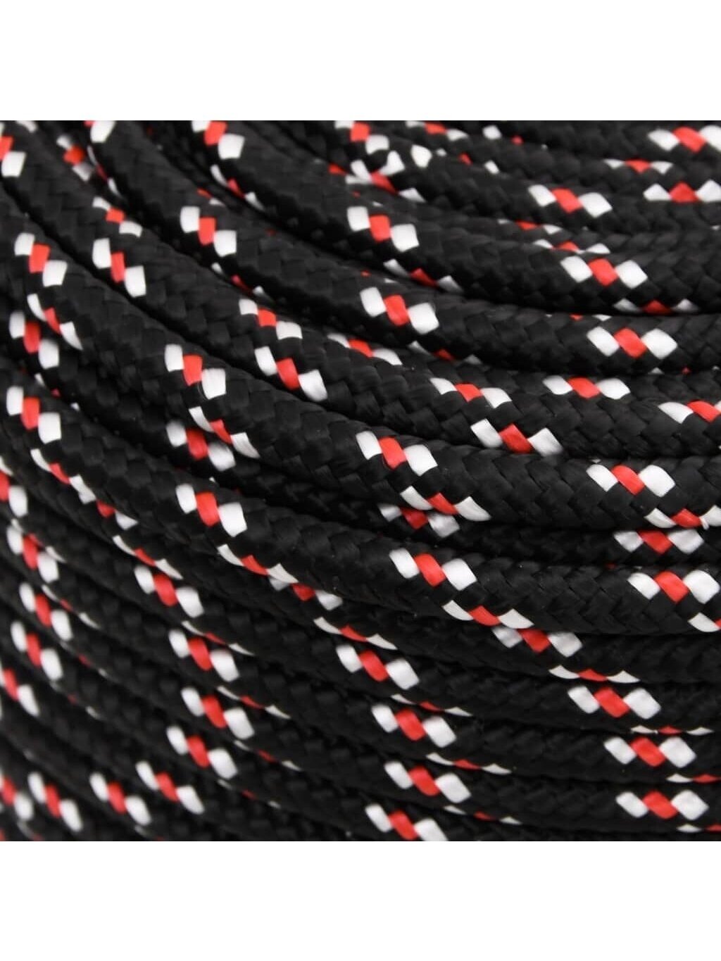 Boat rope, black, 6 mm, 25 m, polypropylene 3