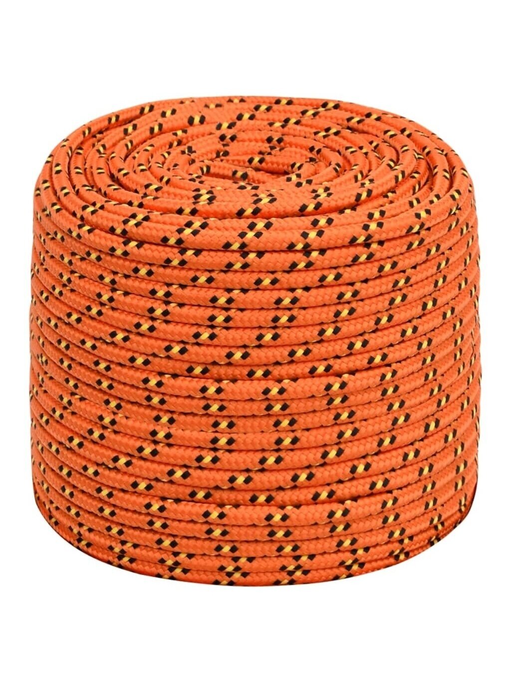 Laivas virve, oranža, 6 mm, 25 m, polipropilēns 1