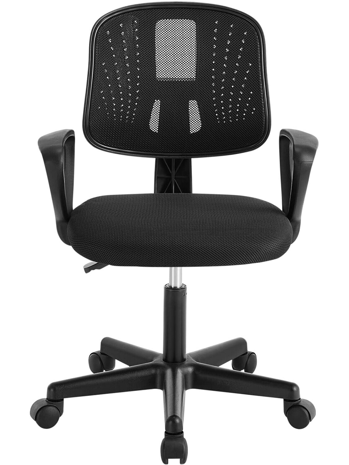 Ergonomic Children's Desk Chair, Height Adjustable, with Movable Breathable Mesh Backrest, Armrests and Wheels. 2