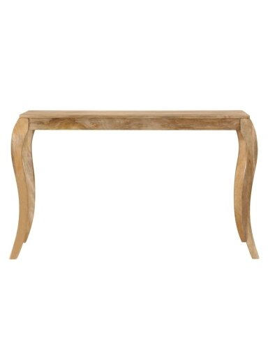 Valgomojo stalas, 118x60x76cm, mango medienos masyvas