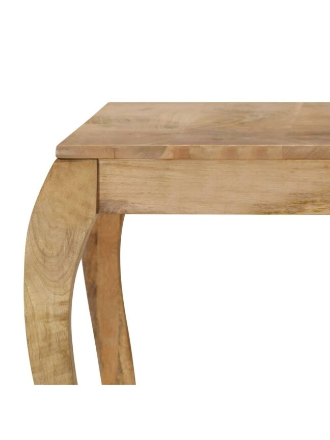 Dining table, 118 × 60 × 76 cm, solid mango wood 4
