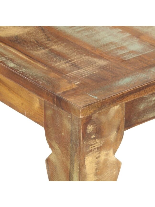 Dining table, 140 × 70 × 76 cm, solid reclaimed wood 2