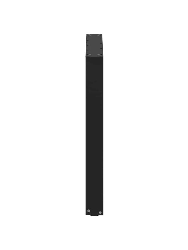 Söögilaua jalad, 2 tk, mustad, 90 × (72–73) cm, teras, U-kujulised 5