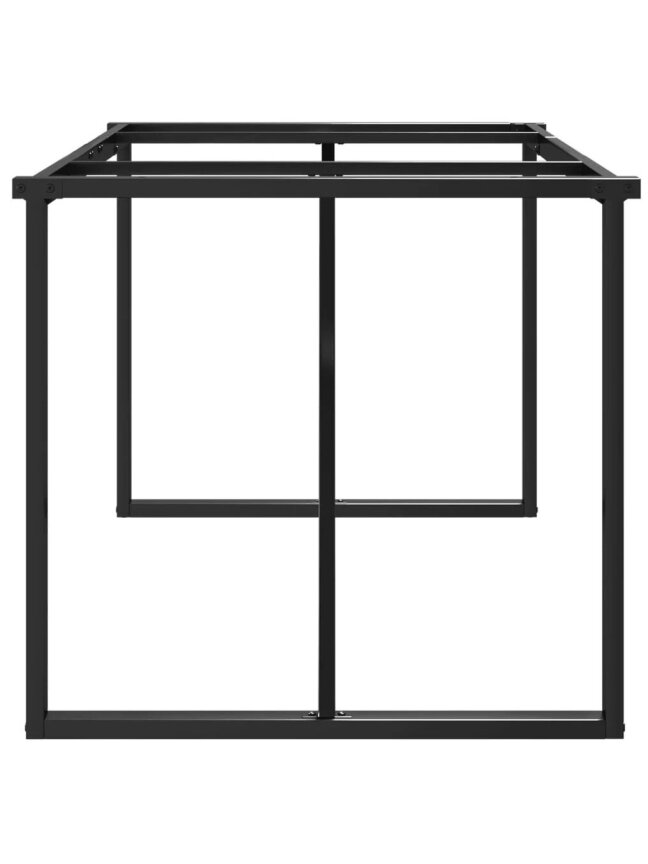 Dining table legs, 180 x 80 x 73 cm, Steel, O-shaped frame 3 Dining table legs, 180 x 80 x 73 cm, Steel, O-shaped frame 3