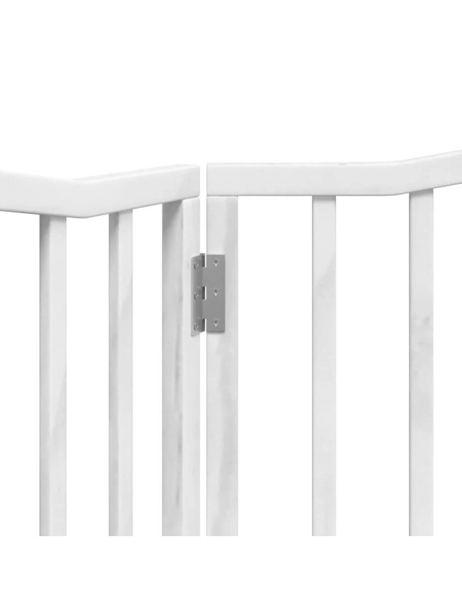 Dog gate, 2 panels, white, 160 cm, poplar wood 7 Dog gate, 2 panels, white, 160 cm, poplar wood 7