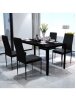 Dining table, black