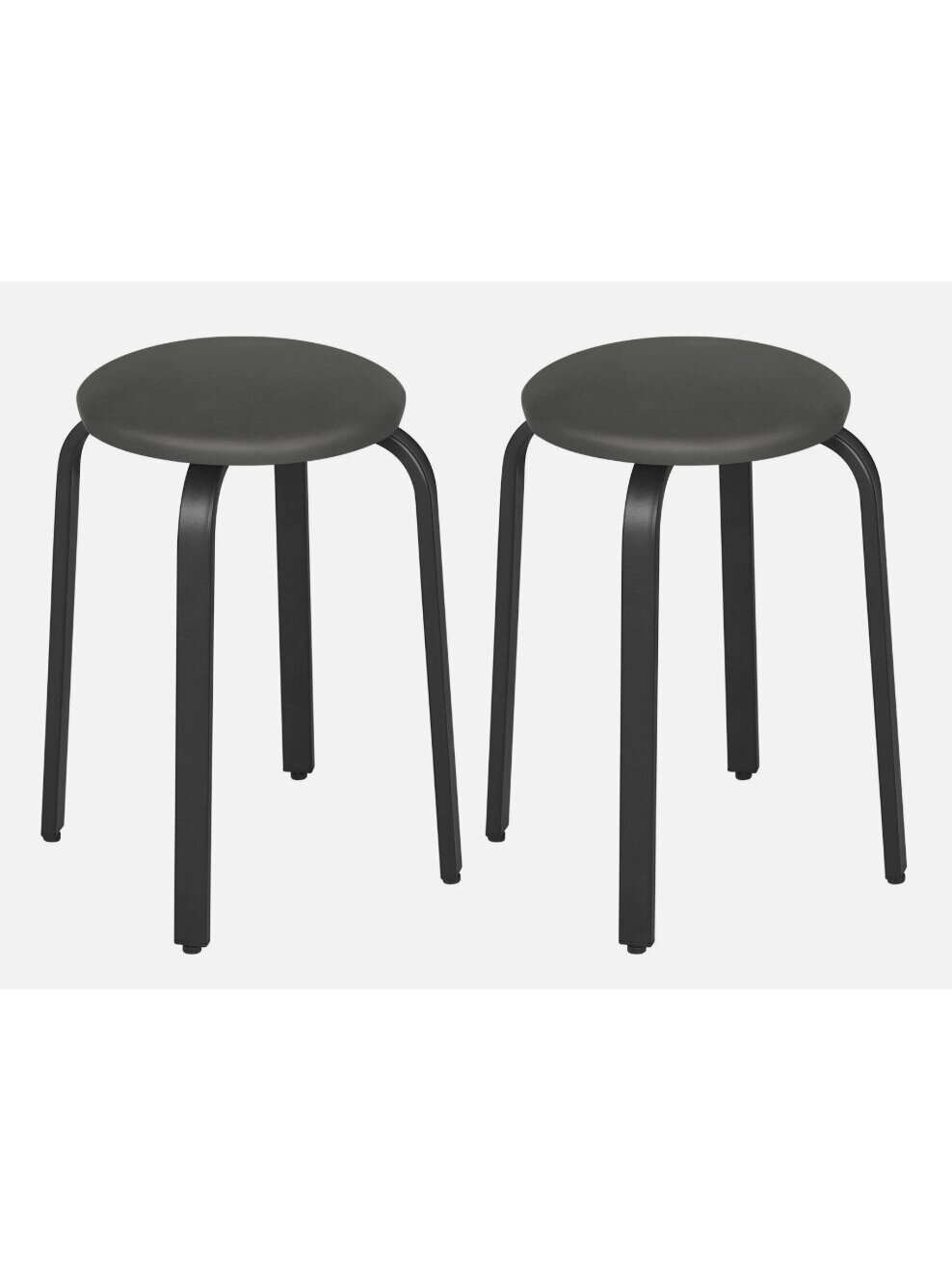 Set of 4 Dining Stools, Stackable | Kitchen Stools 2