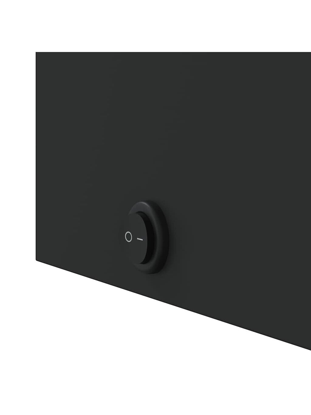Bathroom Mirror Cabinet with LED, Black, 42 × 13 × 70 cm 9