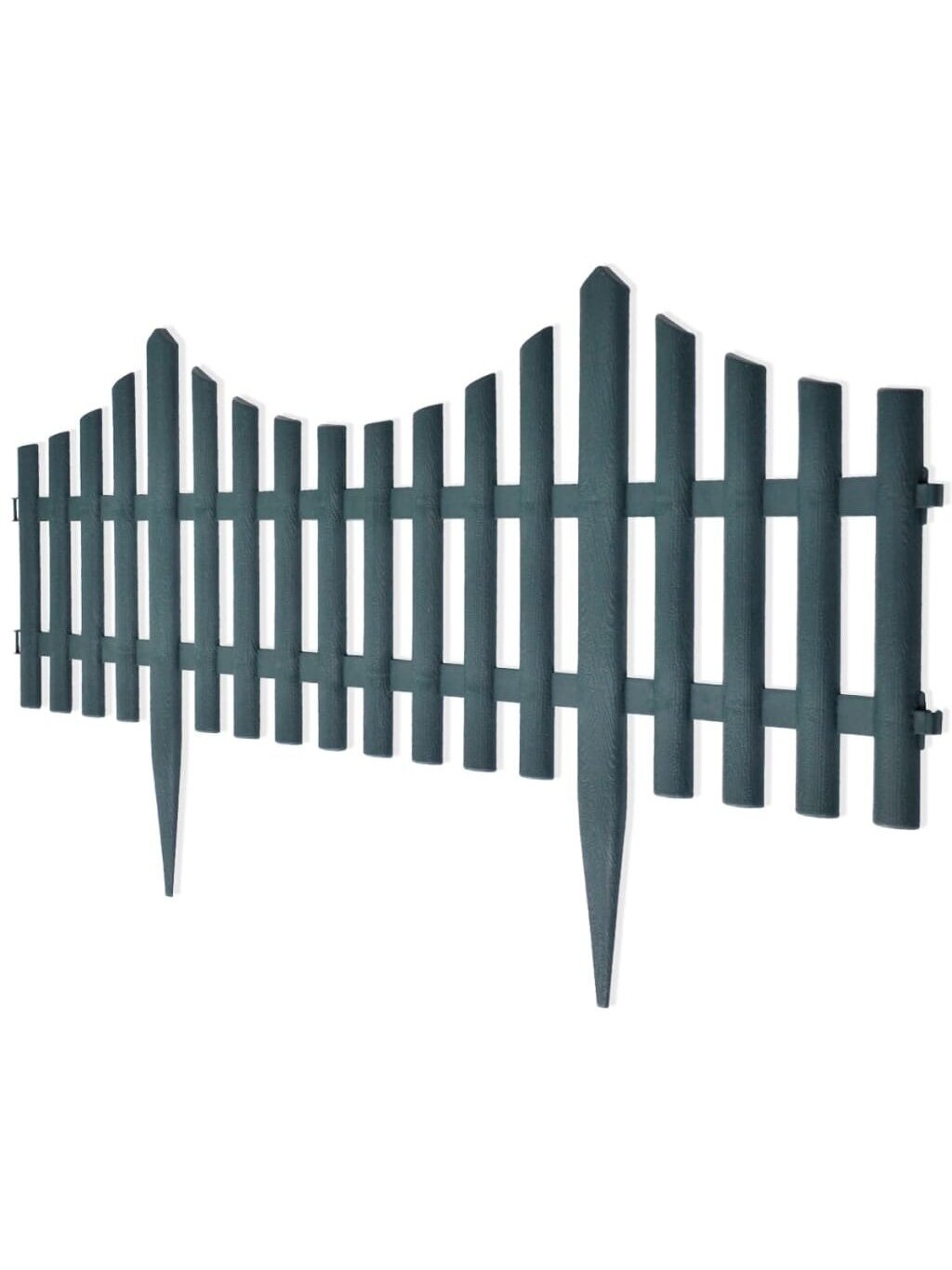 Lawn dividers, 17 pcs, green, 10 m 1 Lawn dividers, 17 pcs, green, 10 m 1