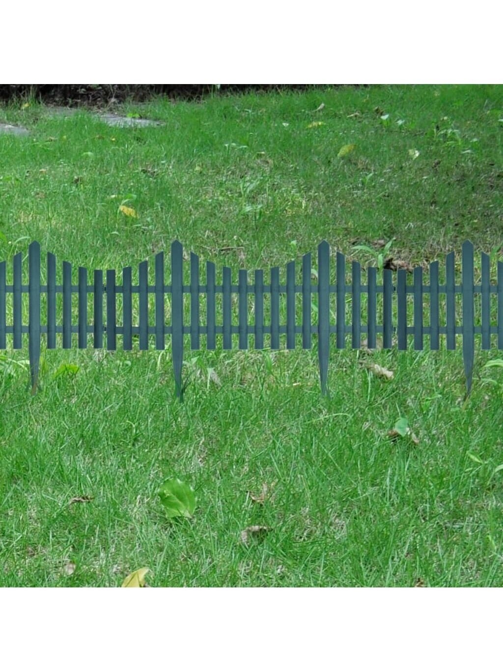 Lawn dividers, 17 pcs, green, 10 m 7 Lawn dividers, 17 pcs, green, 10 m 7
