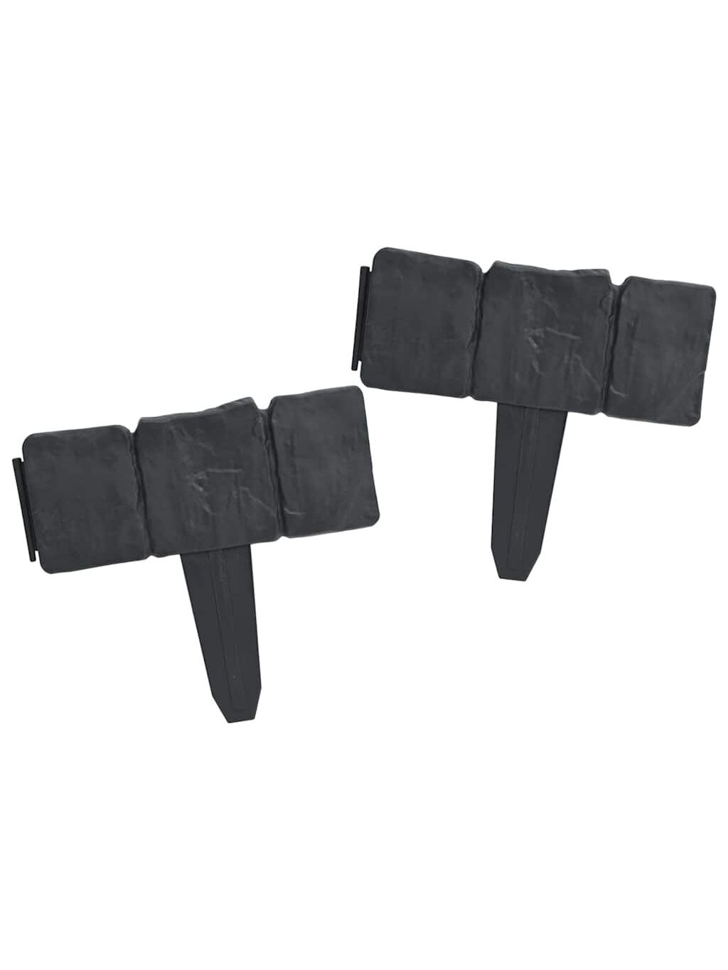 Vejos tvorelės, 41 vnt., plastikas, 10 m, akmens imitacijos 4