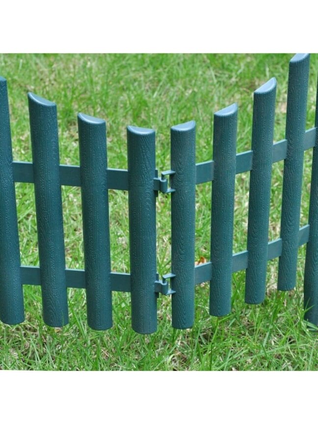 Lawn dividers, 17 pcs, green, 10 m 4 Lawn dividers, 17 pcs, green, 10 m 4
