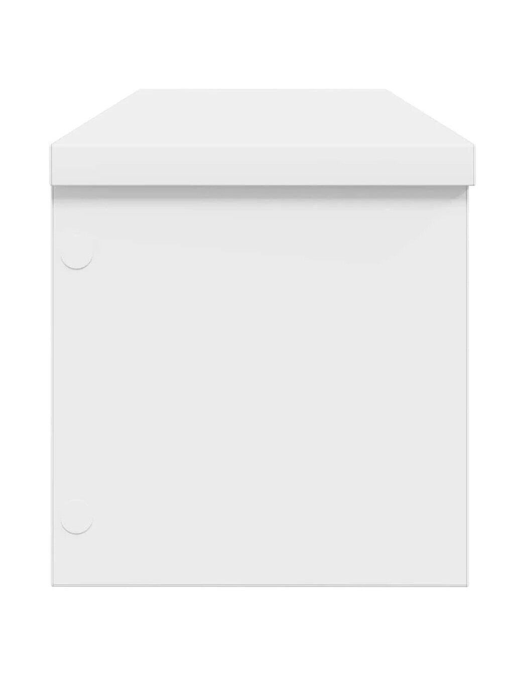 Kitchen Stackable Shelves, 2 pcs, White, 60x15x16 cm 4
