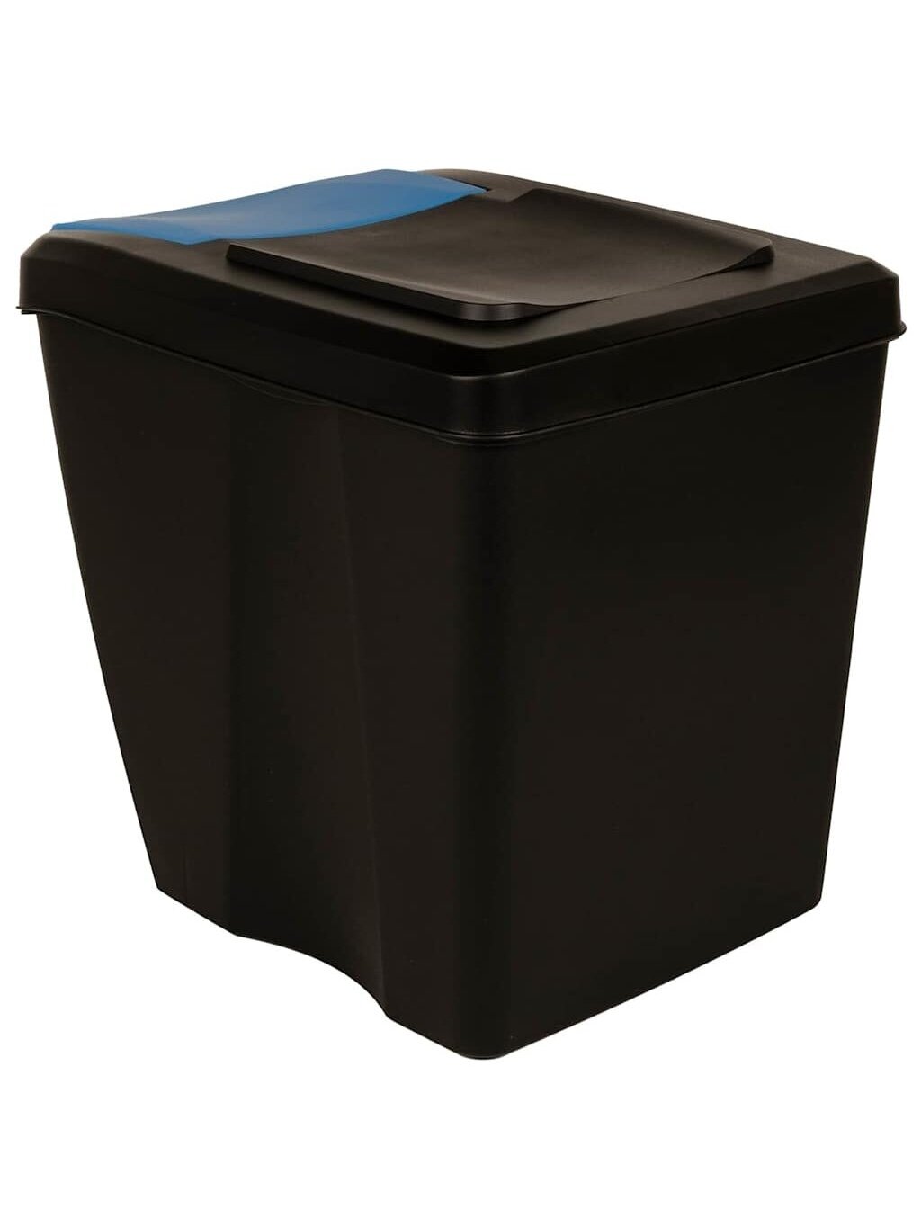 Stackable Trash Bins, 4 pcs, Anthracite, 100 L 4