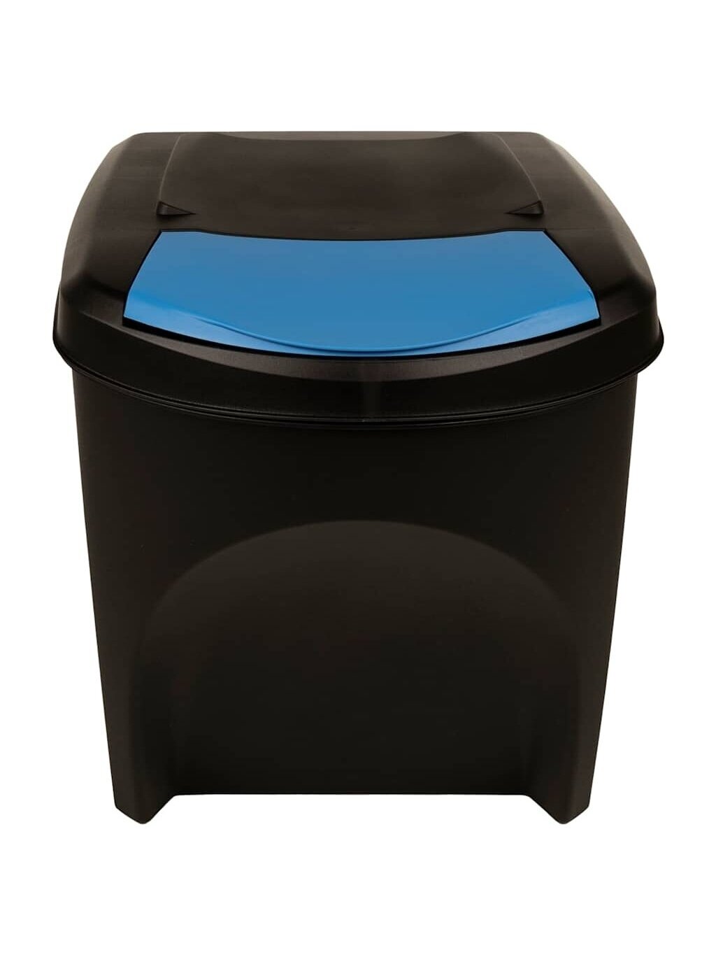 Stackable Trash Bins, 4 pcs, Anthracite, 100 L 1
