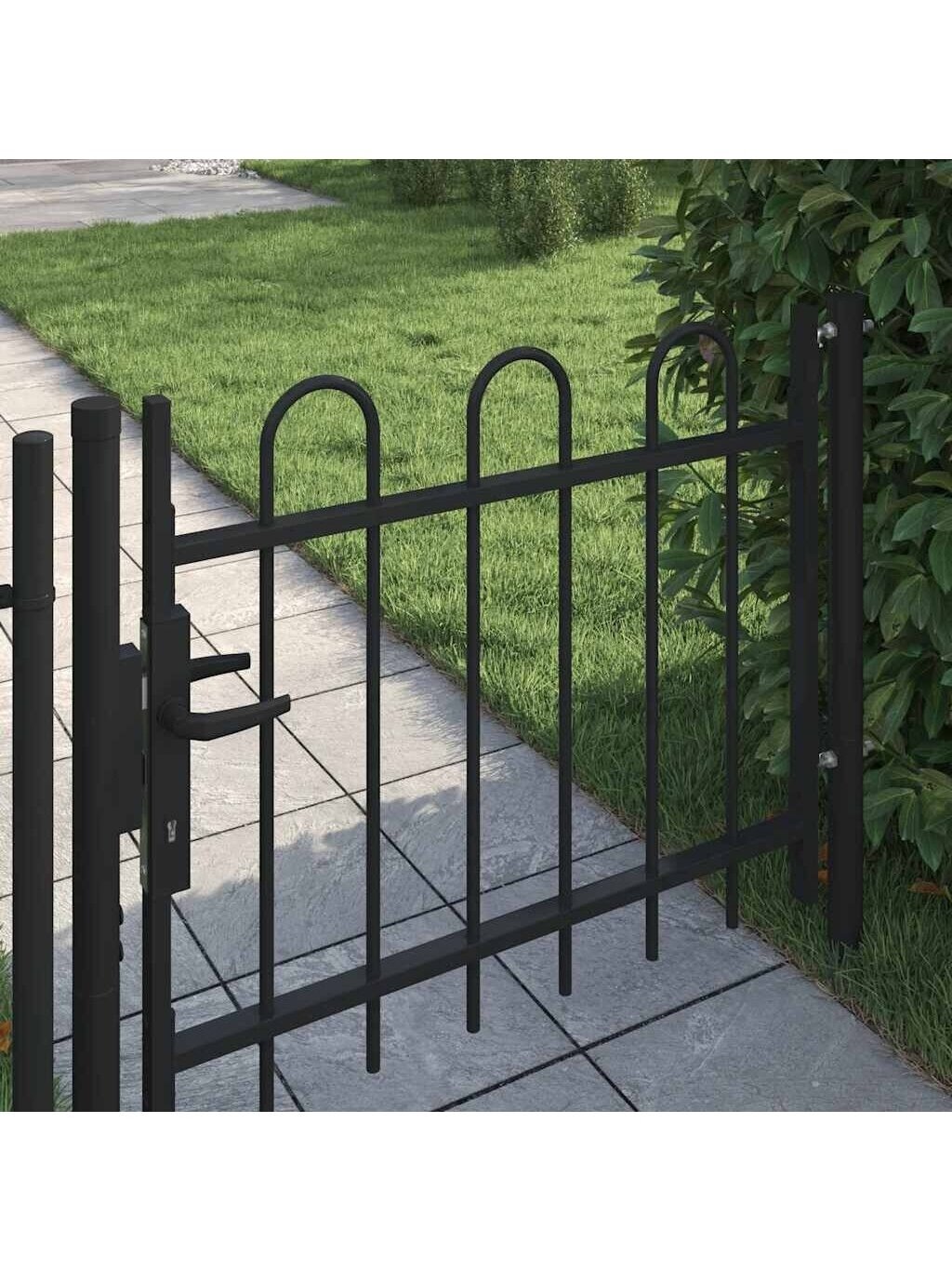 Single gate with rounded top, 100 × 75 cm 1