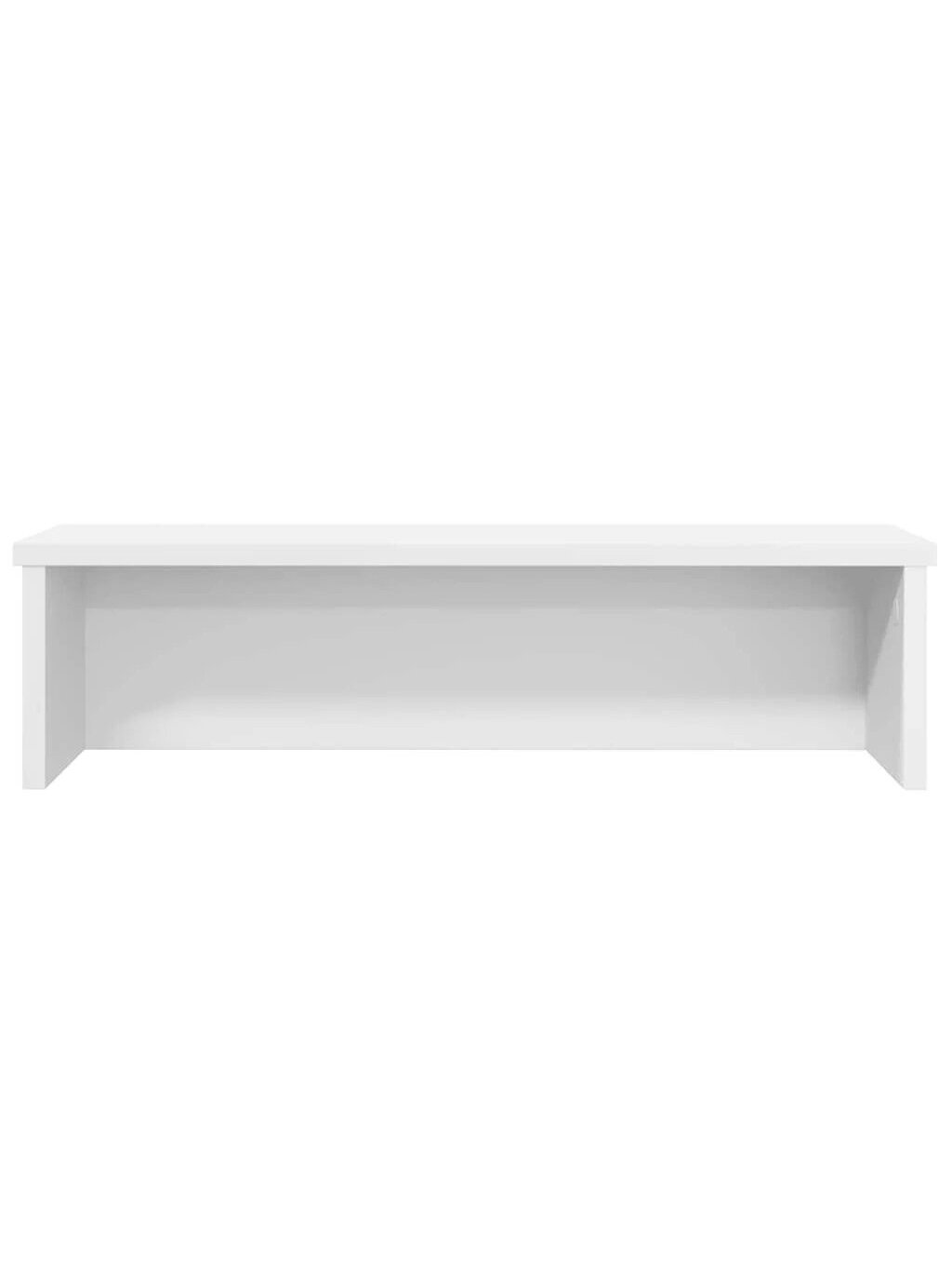 Kitchen Stackable Shelves, 2 pcs, White, 60x15x16 cm 2