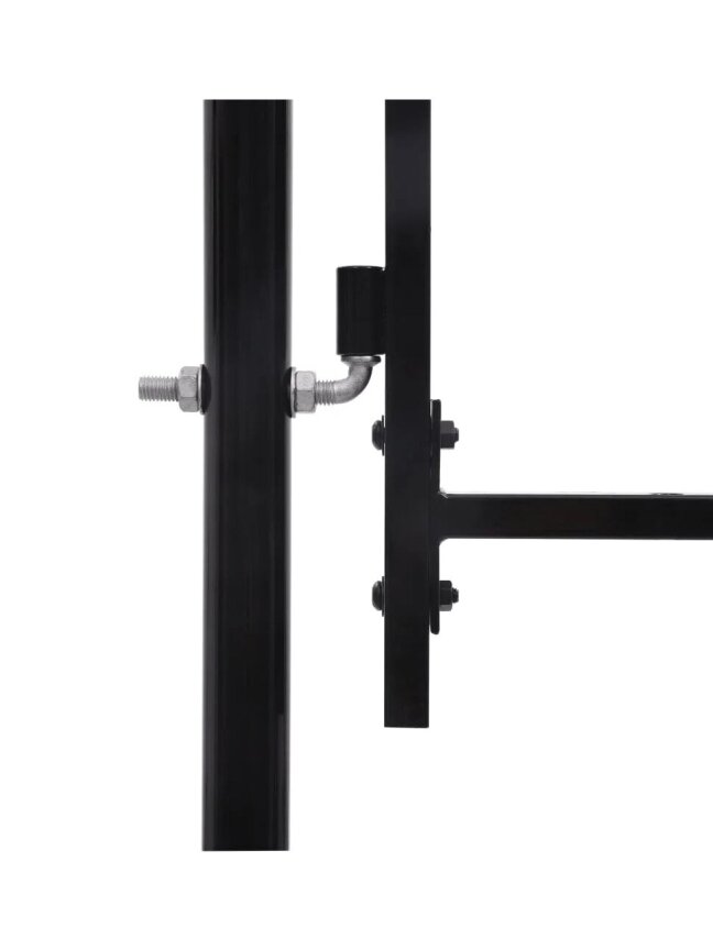 Single gate with rounded top, 100 × 75 cm 3