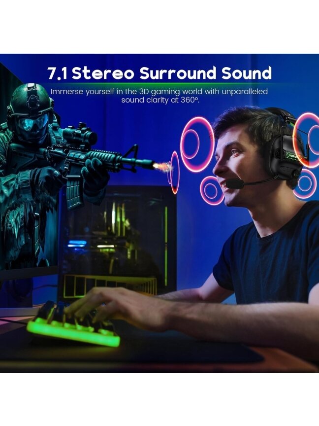 WESEARY WG2 Wireless Gaming Headset 1