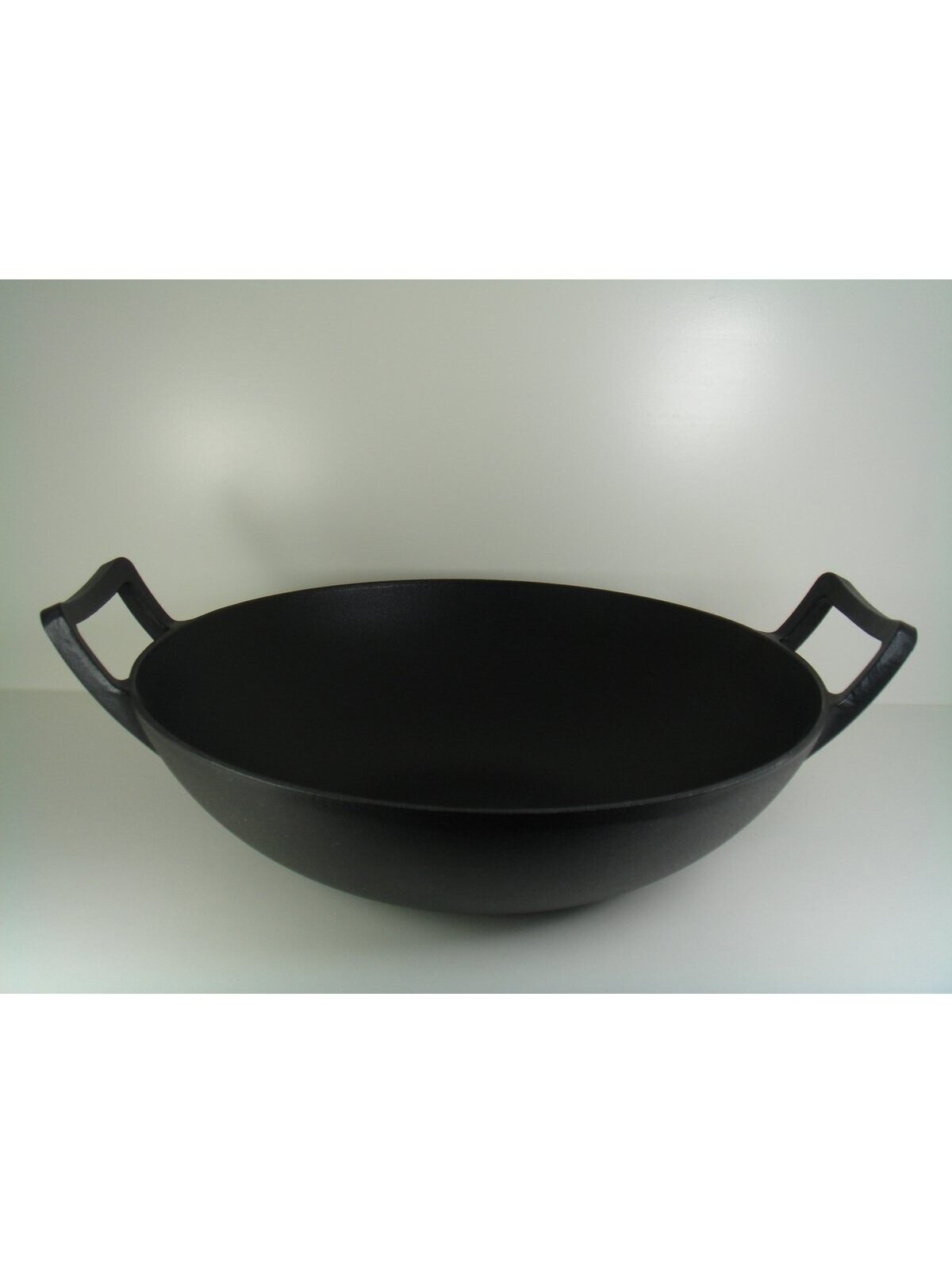 Wok Pan – Cast Iron – 36 cm – Black 4