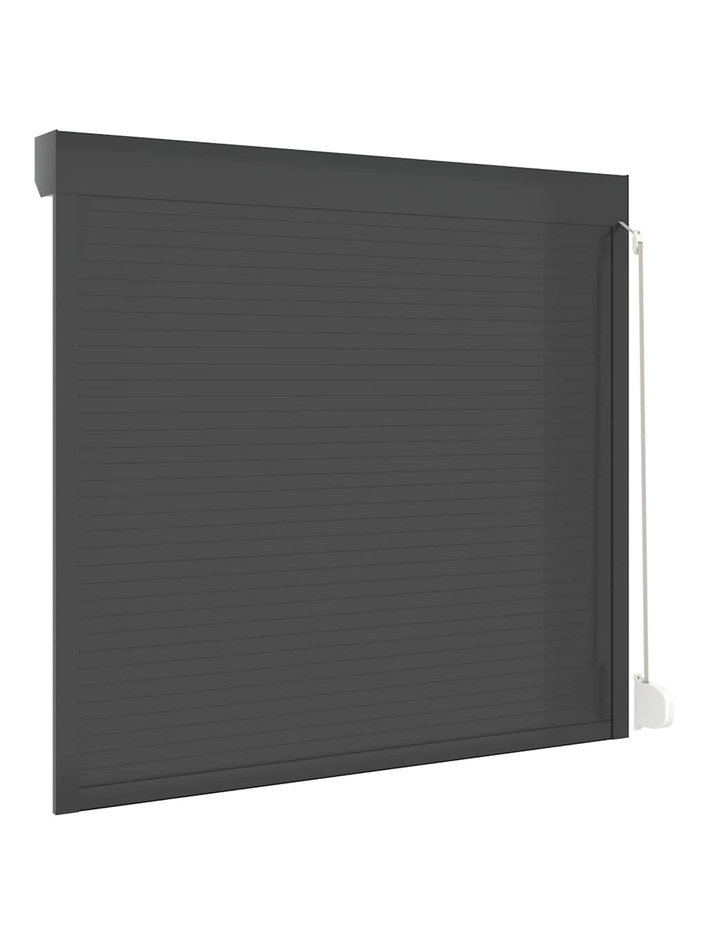 Blinds, anthracite, 160 x 150 cm, aluminum 4