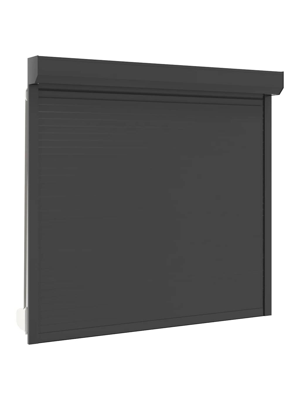 Blinds, anthracite, 160 x 150 cm, aluminum 1