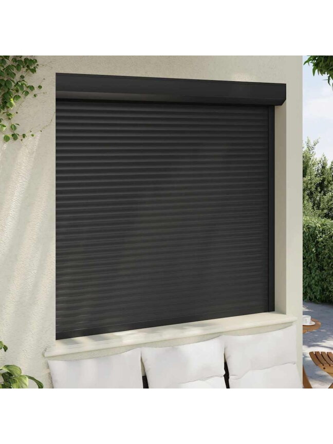 Blinds, anthracite, 160 x 150 cm, aluminum 2