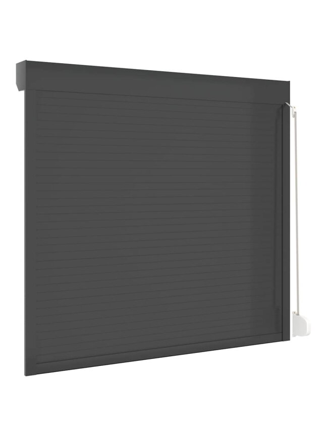 Blinds, anthracite, 160 x 150 cm, aluminum 4