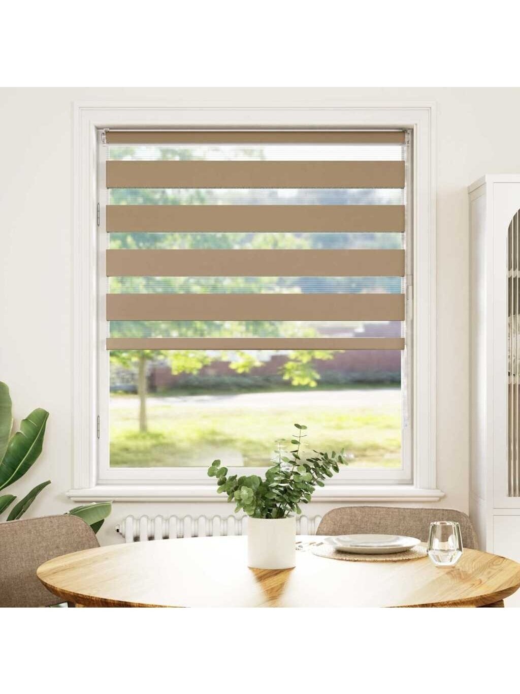 Zebra blinds, 110×150 cm, fabric width 105.9 cm, polyester
